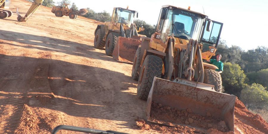 Preperation for earth moving and excavation services in Waterloo