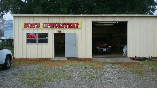 Outside view of shop - Upholstery in Elizabeth City, NC