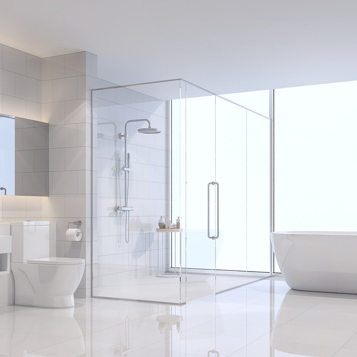 Glass Shower Enclosure — The Colony, TX — Hurricane Glass and Showers