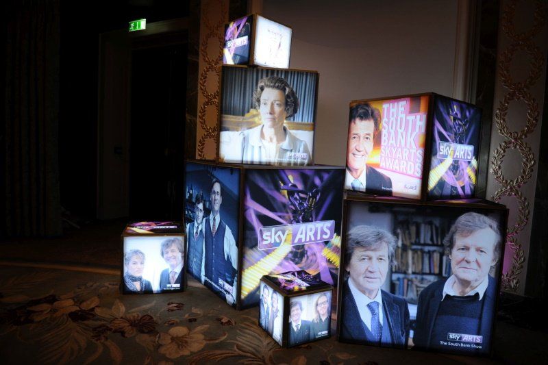 Experiential Activation - light box wayfinder