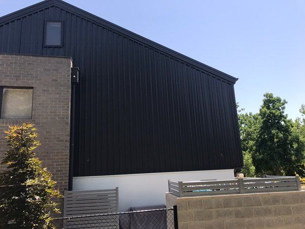 new roof on large building