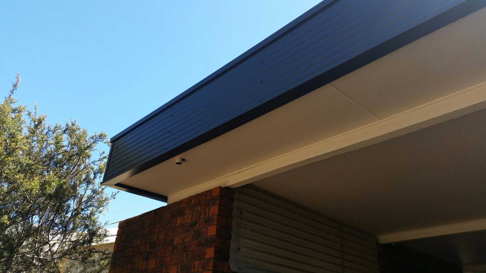 commercial roof made of metal