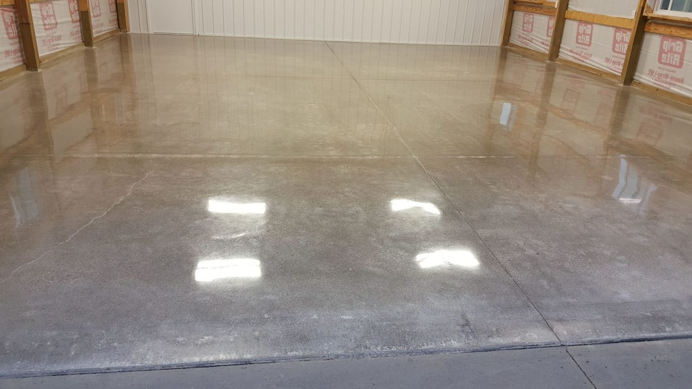 Garage Polished Concrete