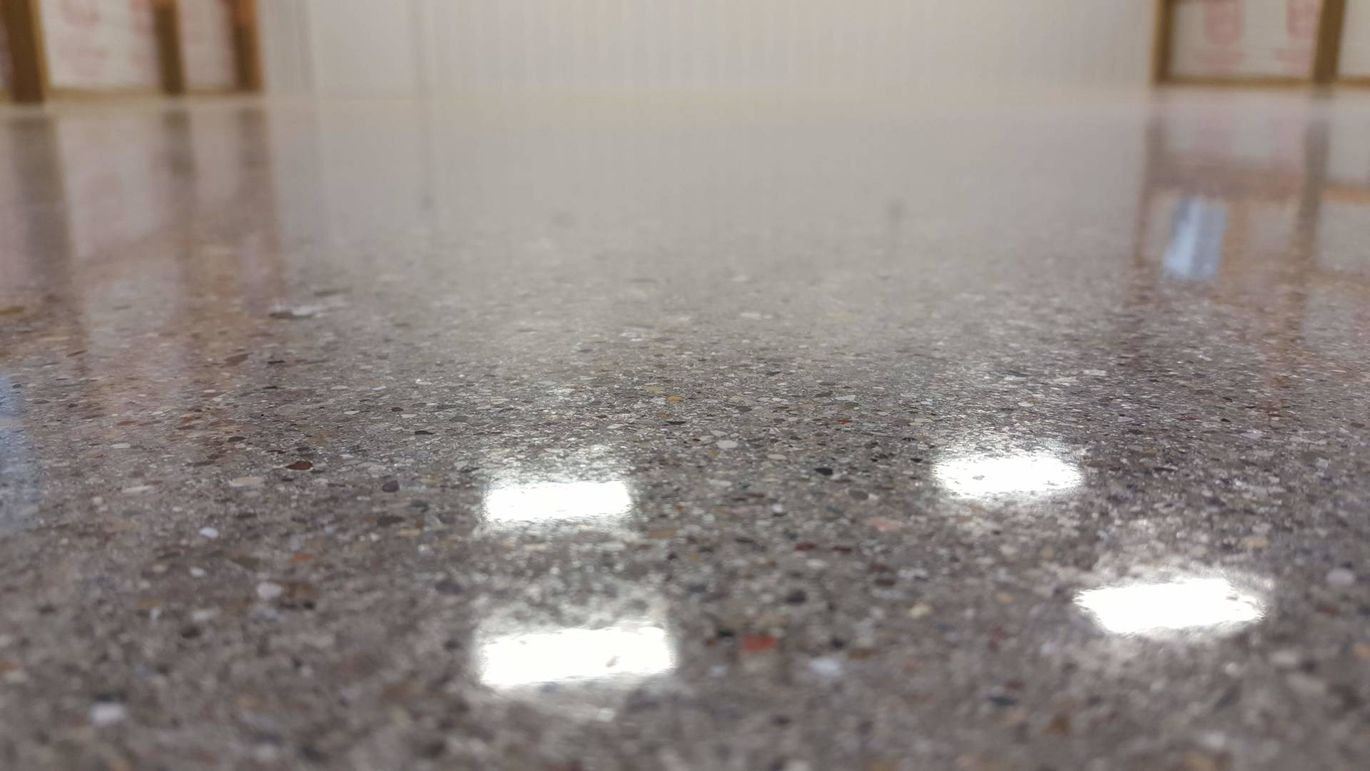 Garage Polished Concrete