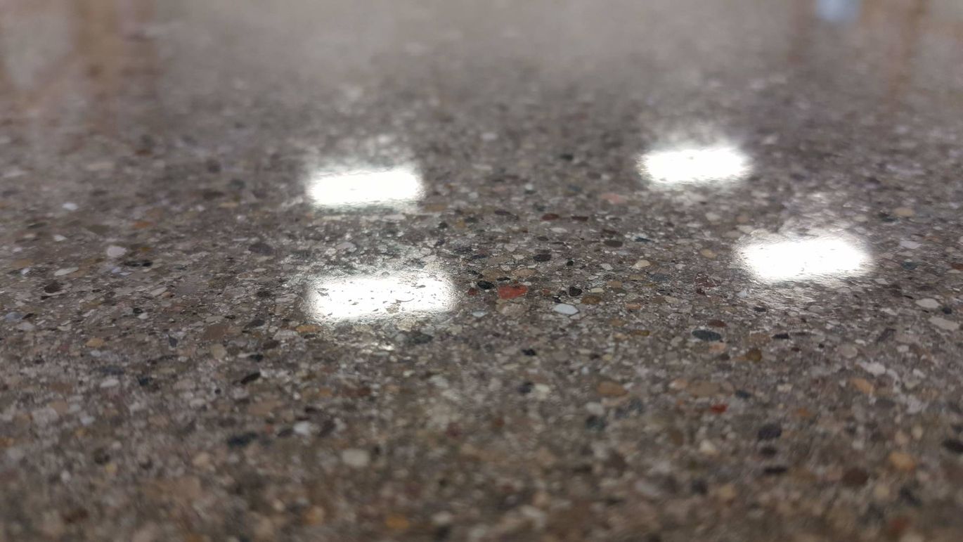 Garage Floor Polished Concrete