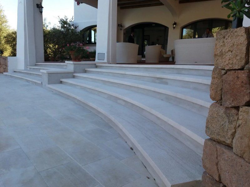 scale esterne in pietra