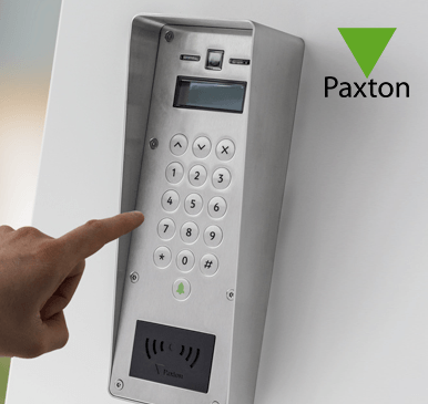 Intercom system close up