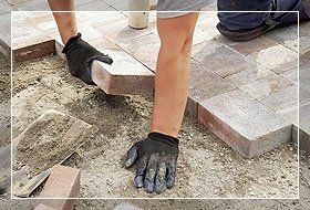 driveway laying
