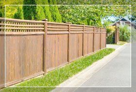 new garden fence