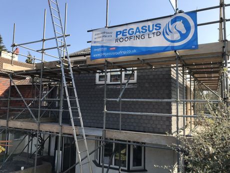 Slating and tiling