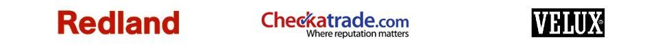 Redland, Checkatrade.com and VELUX logos