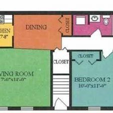 2 Bedroom 2 Bath