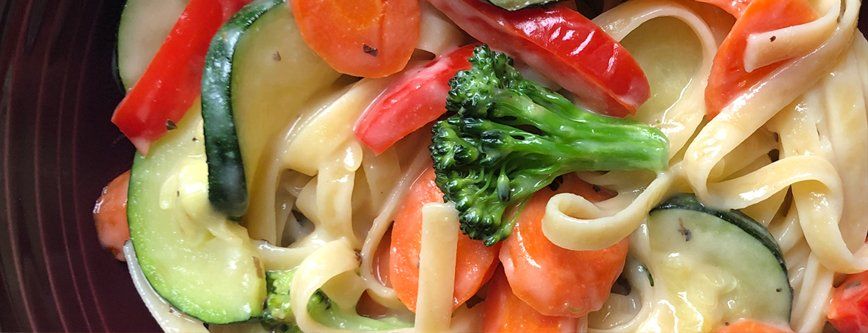 Vegan Alfredo Primavera