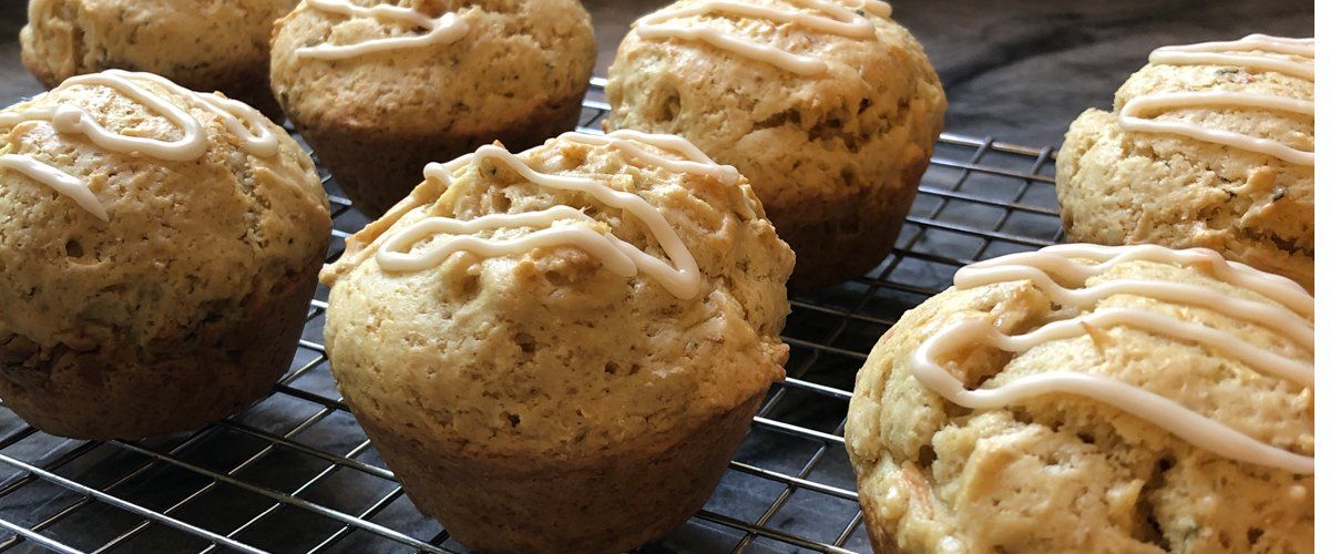 Apple Rosemary Muffins
