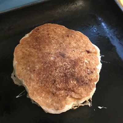 pancake in pan