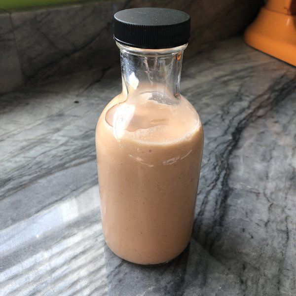 vegan french dressing in bottle