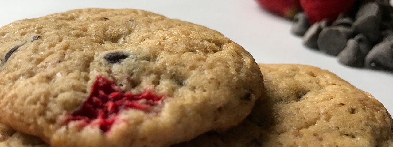 Gluten Free Strawberry Chocolate Chip Cookies