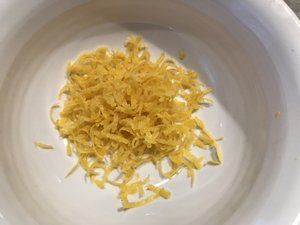 lemon zest