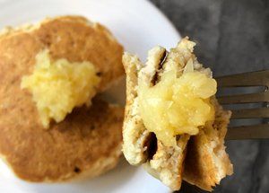 Pineapple Oatmeal Pancakes