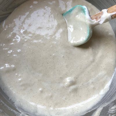 vanilla cake batter