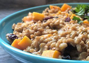 Farro Risotto with Butternut Squash