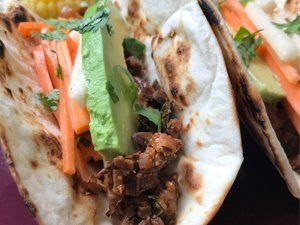 Mushroom Walnut Tacos