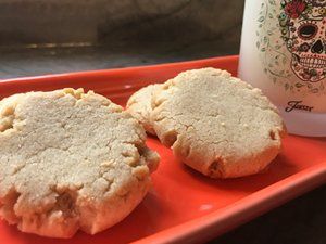 peanut butter cookies with soy milk