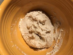 vegan ricotta in a bowl