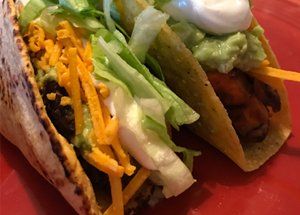 Black Bean and Sweet Potato Tacos