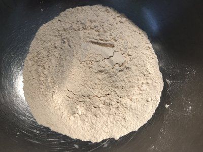 vital wheat gluten in bowl