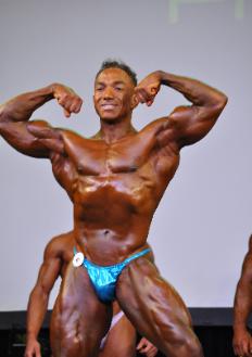 One of Carie's Posing Suits used in competition