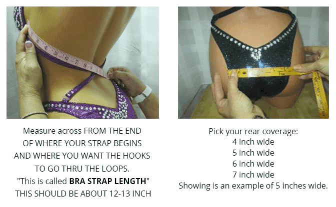 How to measure for a figure posing suit