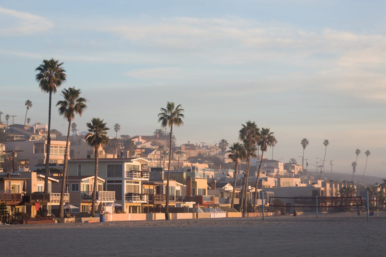 Beach Houses in Los Angeles, California in Play del Rey