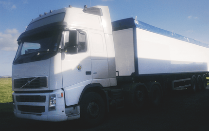 A white lorry