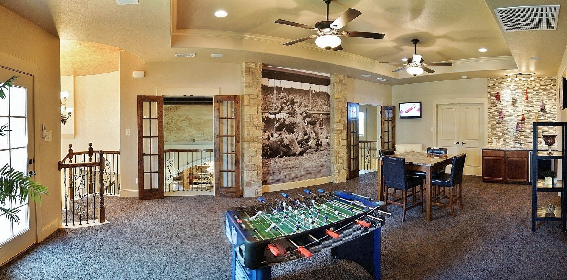 Portfolio of Homes | Game room, theatre, bar | Vale Irvin Homes | Florence, TX 76527