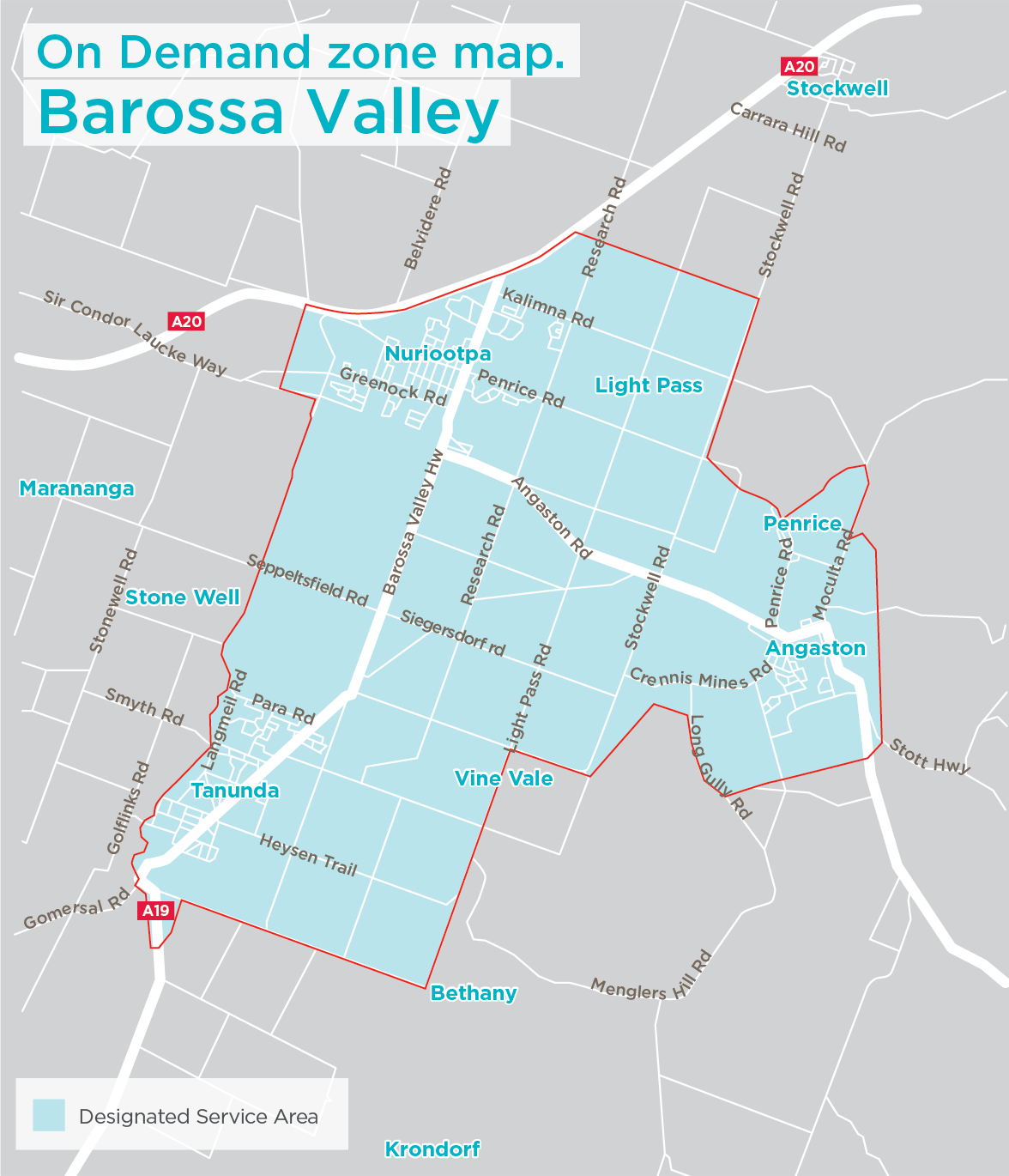 Barossa Map
