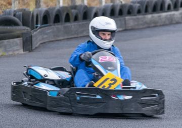 We supply racing suits, gloves and helmets