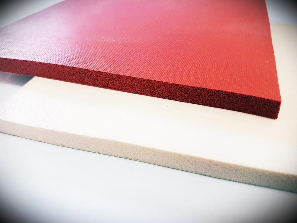 แผ่นยาง Silicone Sponge, Chang Rubber, Rubber Sheet, แผ่นยาง, EPDM, CR-Neoprene, NR, NBR, Silicone, Silicone Sponge, Viton