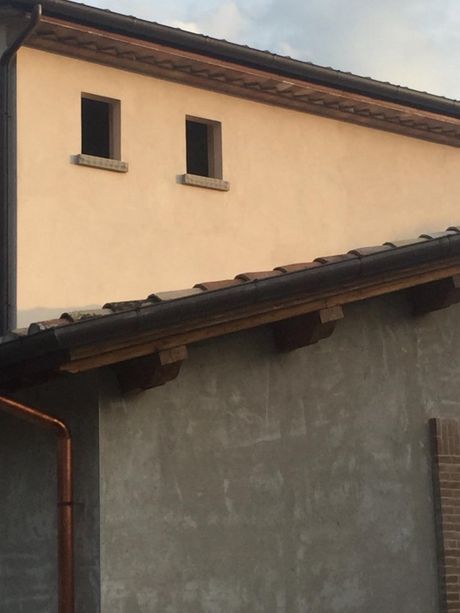 Palazzo con intonaco biocalce