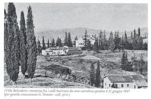 Antico panorama della villa