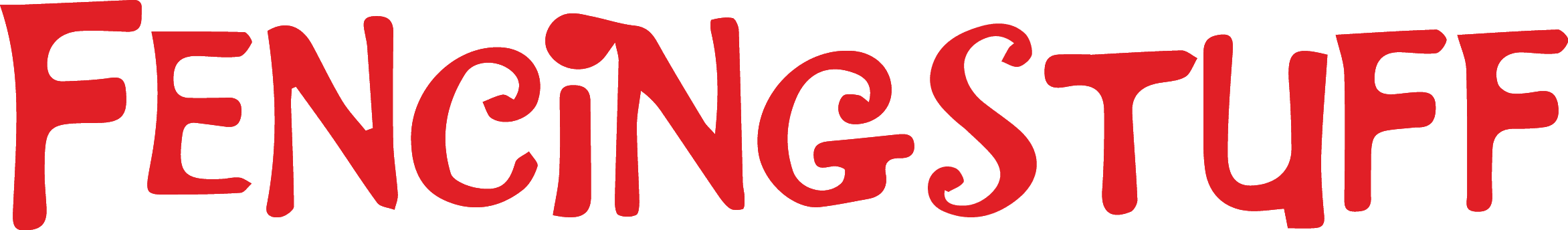 fencingstuff text line