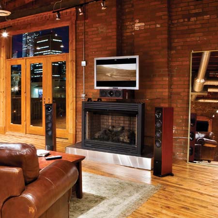 Sound System in living room — alarm systems in Beaufort SC