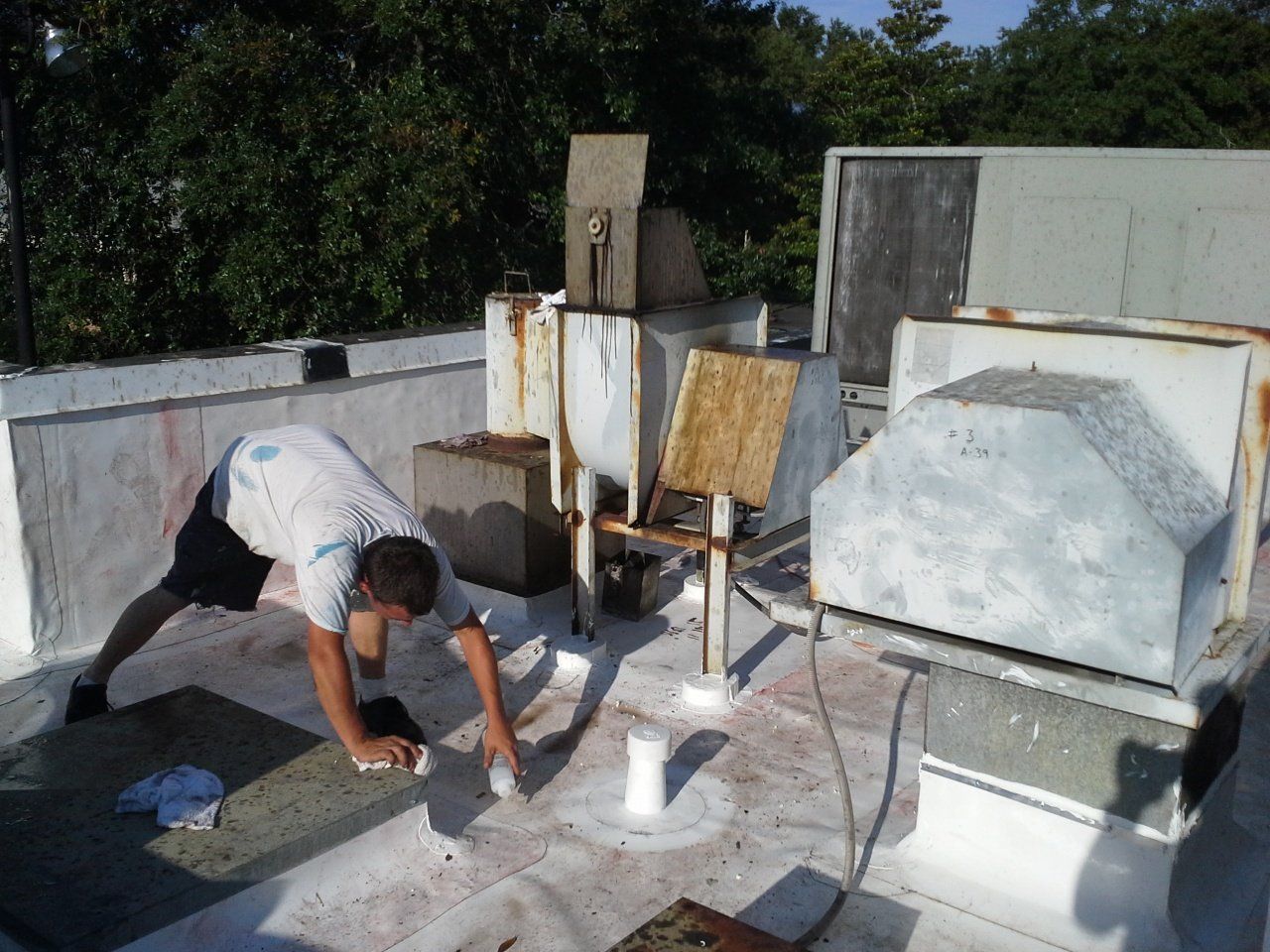 Roof Coating Repair — Northeast FL — Alan Thrift Roofing