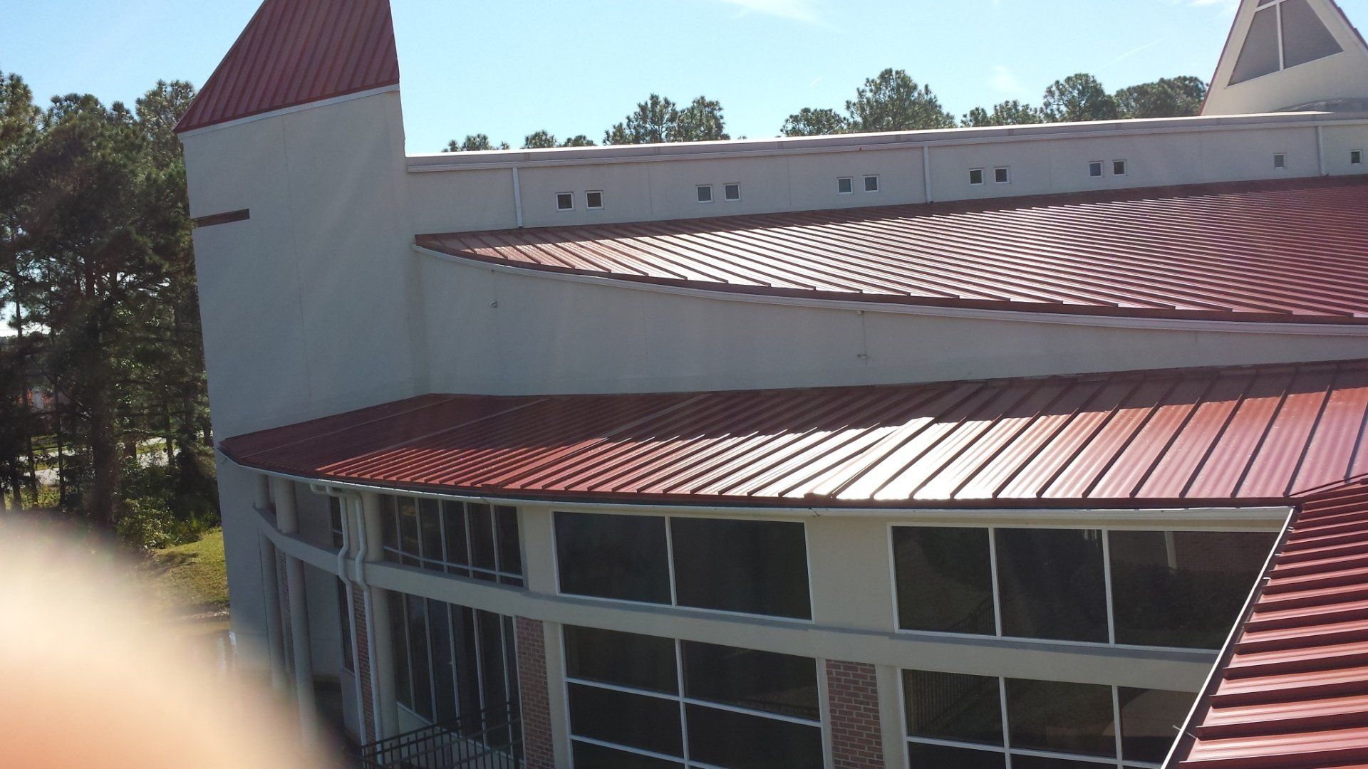 Red Metal Roof — Northeast FL — Alan Thrift Roofing
