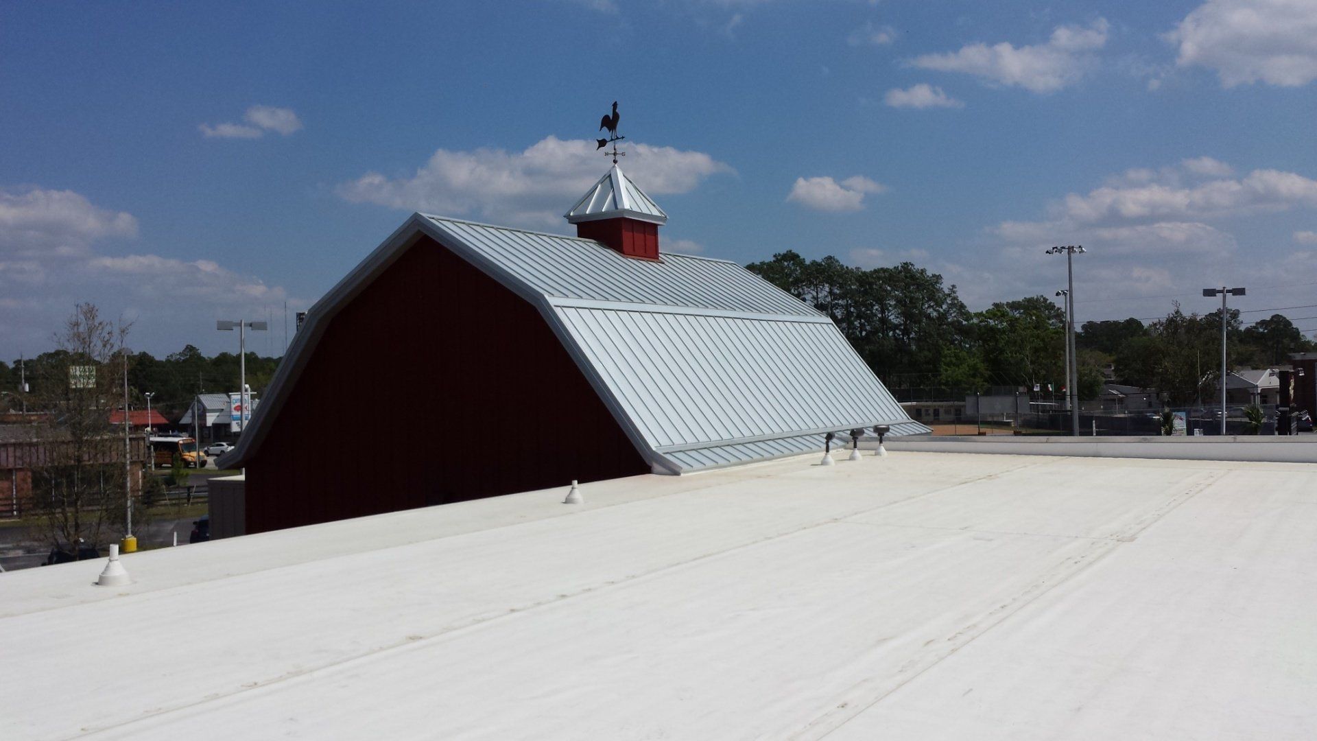 Farm Metal Roof — Northeast FL — Alan Thrift Roofing