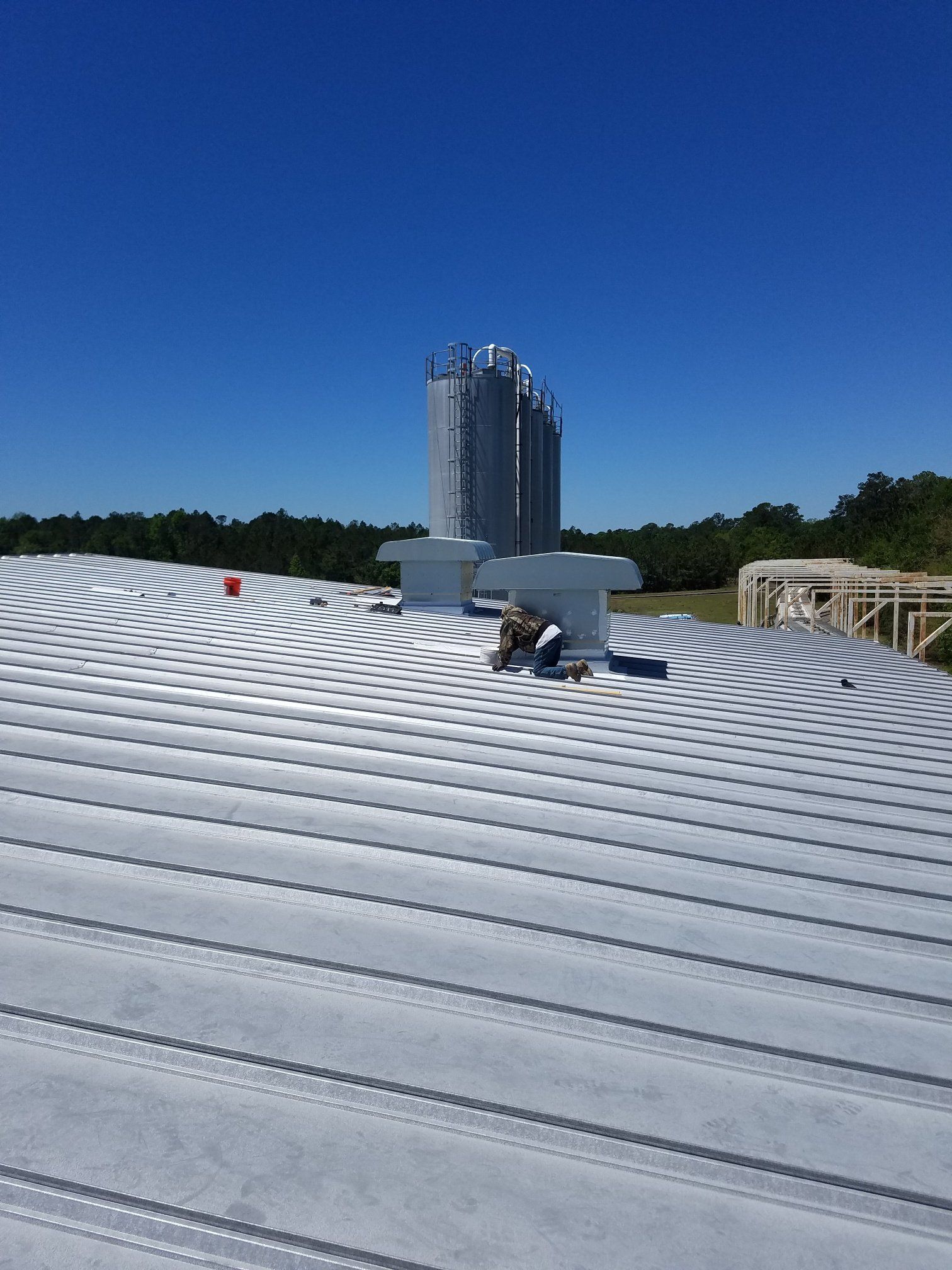 Commercial Metal Roof — Northeast FL — Alan Thrift Roofing