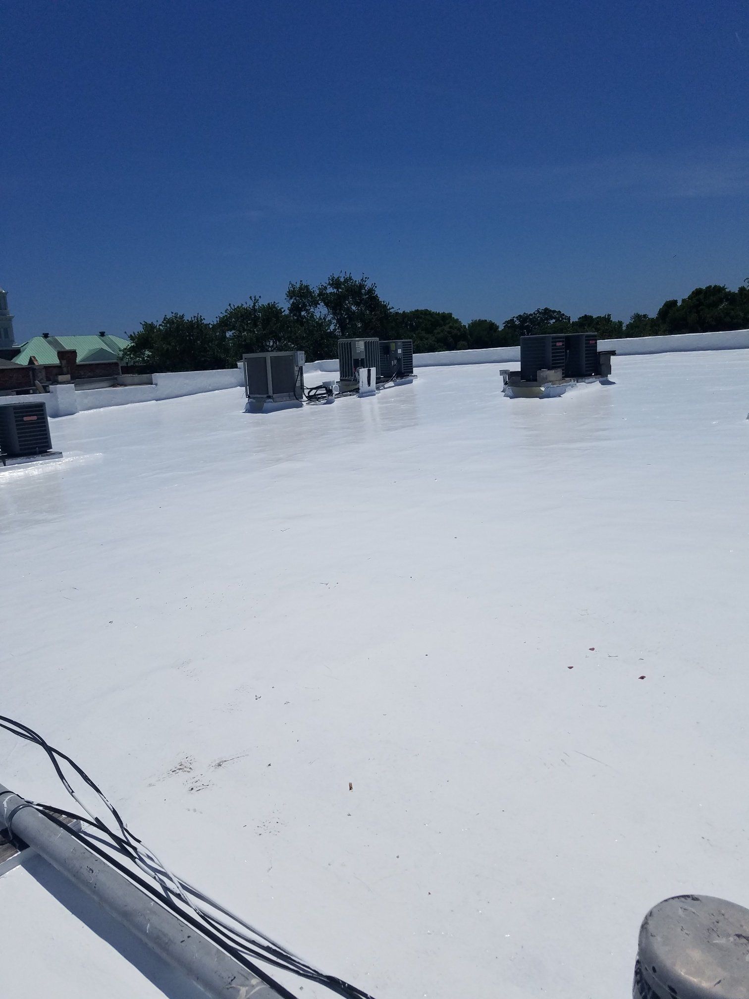 Silicone Coated Roof — Northeast FL — Alan Thrift Roofing