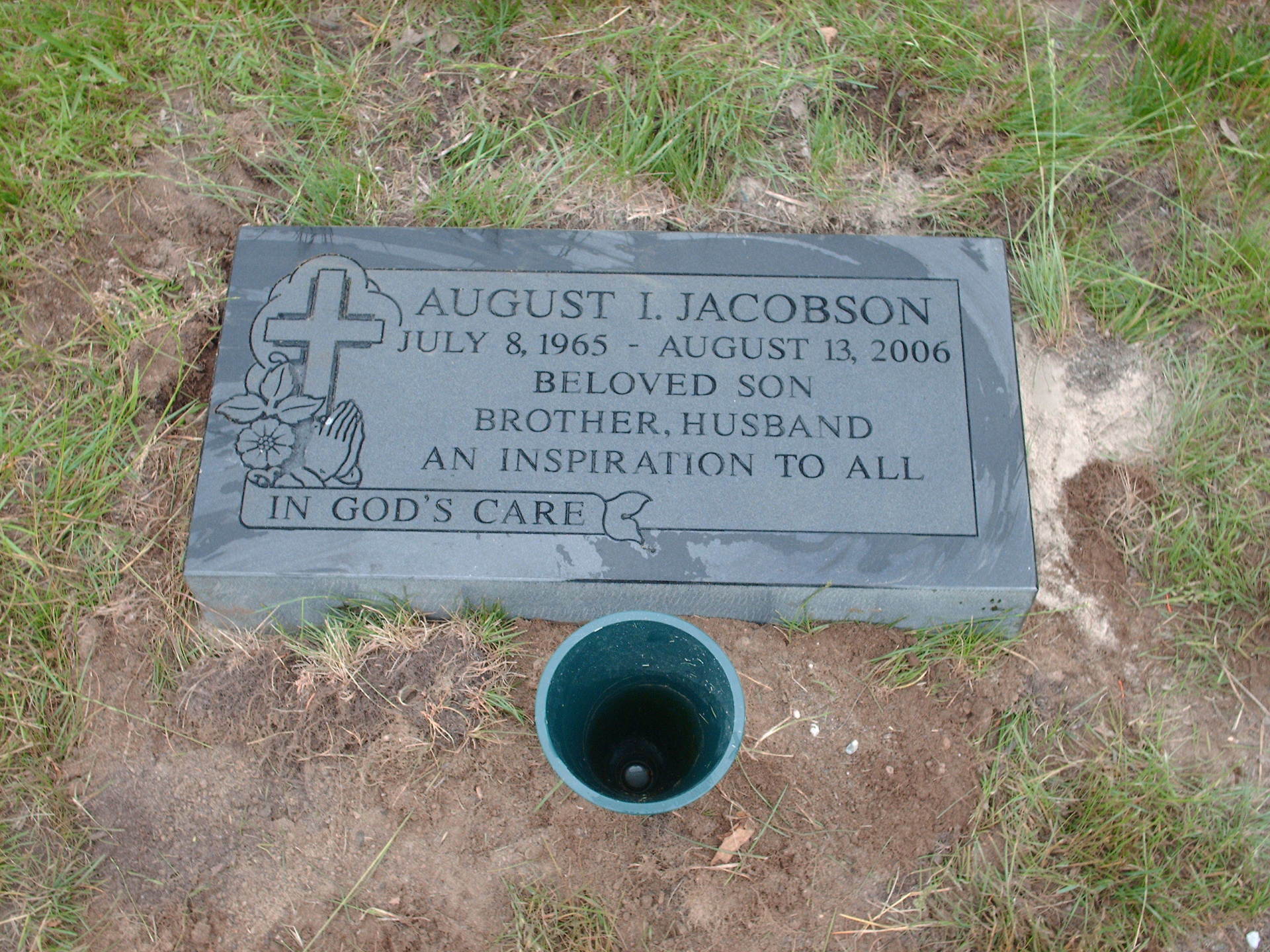 Jacobson Impala Black Polished Top Steeled Sides Single Outlined Panel Ribbon Panel Flat Carved Designs Deep Cut Lettering