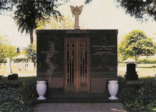 Monument with Urns — Bedford Village, NY — CJ Stones
