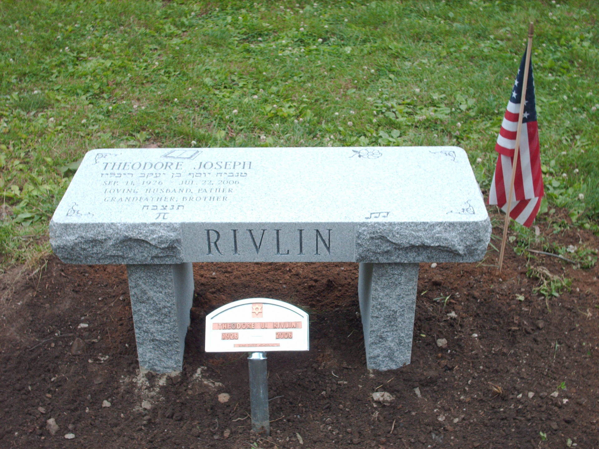 Rivlin Barre Grey Steeled Top Rock Pitch Sides Deep Cut Lettering BRP 
